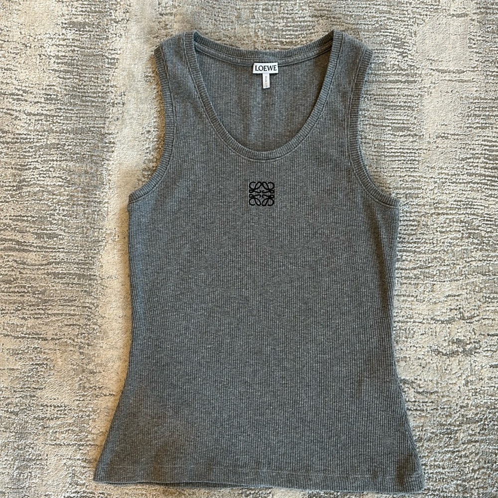 Loewe anagram tank size small gray